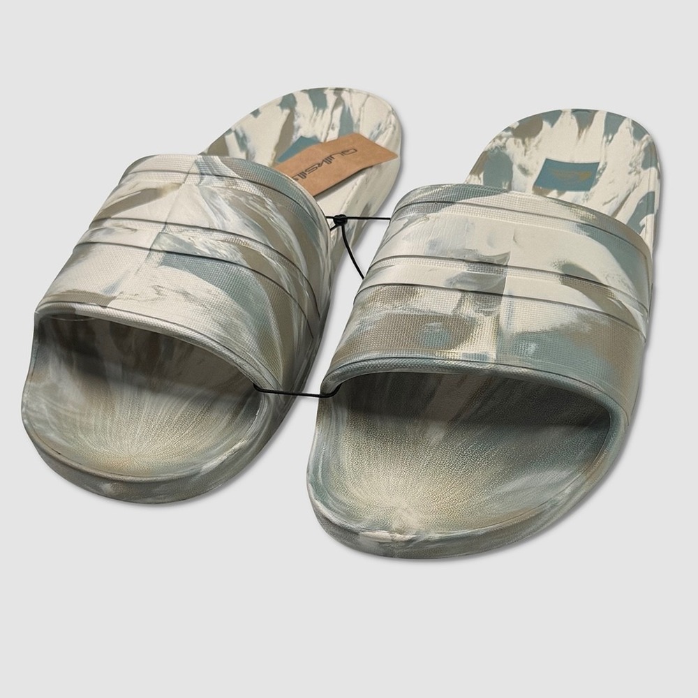 Quiksilver Cloudbreak Slim Slide Sandals - NWT Mens 13 Multicolor - #49638-L3 - Picture 2 of 5
